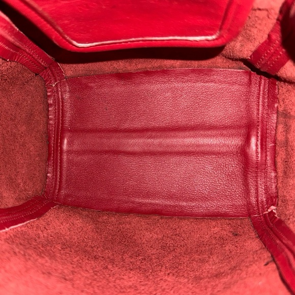 ❤️SOLD❤️Vintage Coach Red Soho Belted Pouch 4156 - Picture 6 of 10